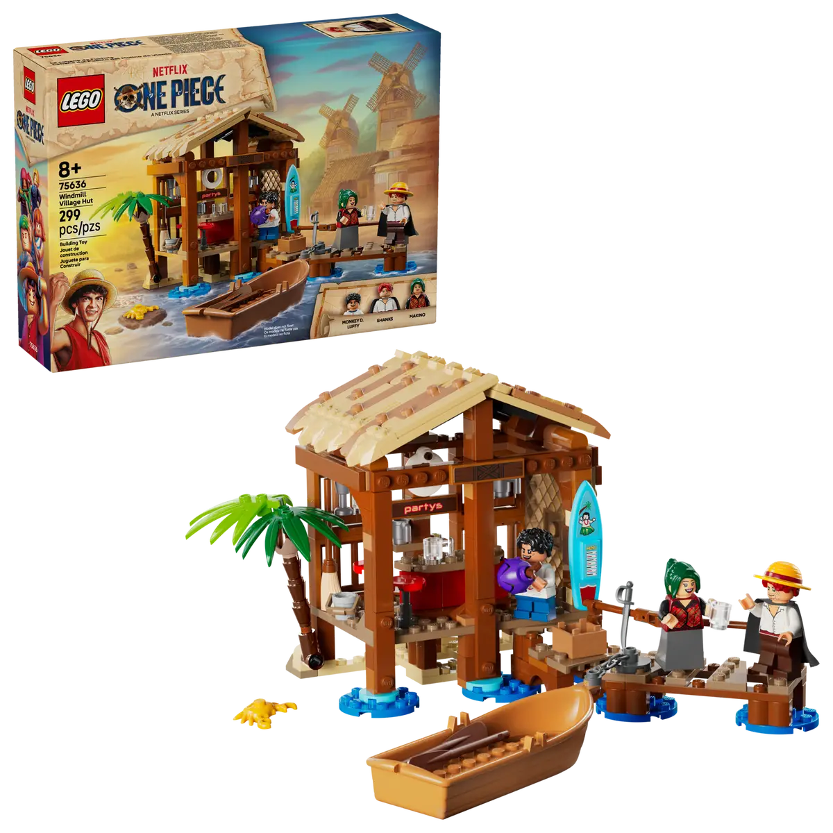 Lego One Piece - Cabaña del Pueblo Molino (75636)